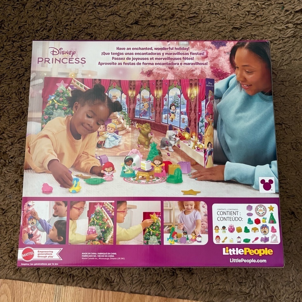 Fisher-Price Disney Princess Little People Advent Calendar 2025 NEW Christmas - Picture 3 of 3